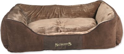 Pelech Scruffs Chester Box Bed čokoládový XL 90x70cm
