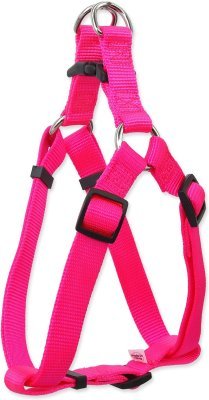 Postroj Dog Fantasy Classic M růžový 2x53-77cm