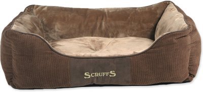 Scruffs Chester Box Bed čokoládový L 75x60cm
