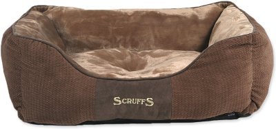 Pelech Scruffs Chester Box Bed čokoládový M 60x50cm