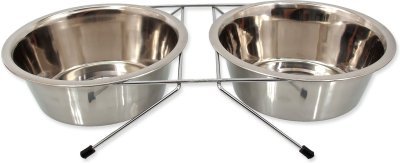 Stojánek Dog Fantasy nerez souprava 21cm 2x1,57l
