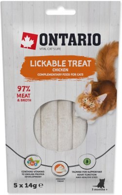 Pochoutka Ontario lízací kuře 5x14g