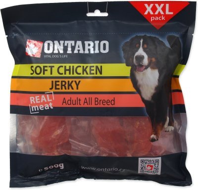 Pochoutka Ontario kuře, měkké proužky 500g