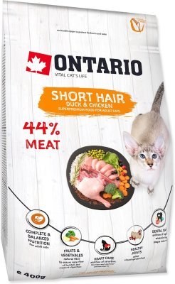 Krmivo Ontario Cat Shorthair 0,4kg