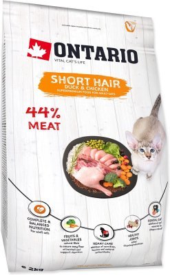 Krmivo Ontario Cat Shorthair 2kg