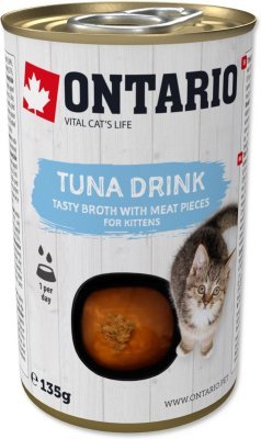 Drink Ontario Kitten tuňák 135g