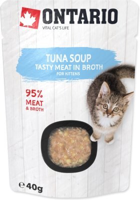 Polévka Ontario Kitten tuňák 40g