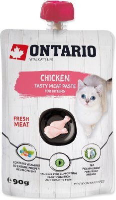 Pasta Ontario Kitten kuře 90g