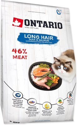 Krmivo Ontario Cat Longhair 2kg