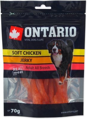 Pochoutka Ontario kuře, měkké proužky 70g