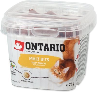Pochoutka Ontario polštářky s malt pastou 75g