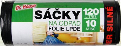 Dr. House sáčky do koše 120 L 10 ks super silné