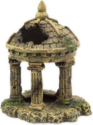 Dekorace Aqua Excellent Zřícenina hradu 10,4x9,2x12,7cm