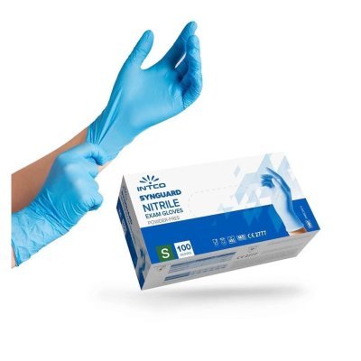 Rukavice vyšetřovací vel.S latexové 100ks