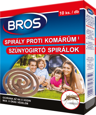 Bros spirály proti komárům a létajícímu hmyzu 10ks