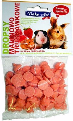 Pochoutka hlodavec malinovo-jahodová Dako 75 g