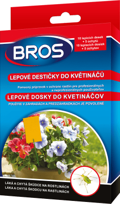 Bros lepové destičky do květináčů 10ks