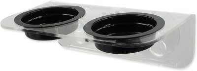Krmítko Repti Planet akrylové 2 misky 15x8x6,2cm