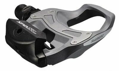 Pedály SHIMANO SPD-SL PD-R550G šedé s kufry SM-SH11 v krabičce