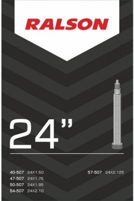 Duše Ralson 24"x1.75-2,125 (47/57-507) fv/27mm