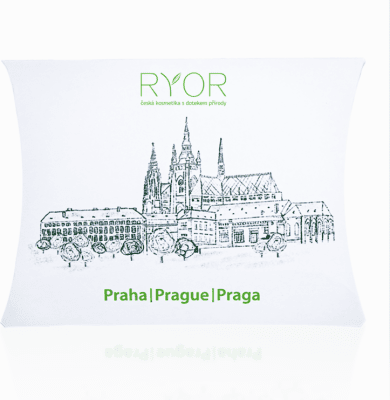 RYOR Dárkové balení s motivem Pražského hradu + dáreček 3 vzorečky zdarma