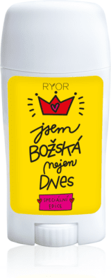 RYOR PuraVida Deodorant pro ženy s 48hodinovým účinkem BOŽSKÁ + dáreček 3 vzorečky zdarma