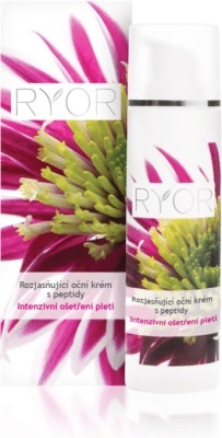 RYOR Rozjasňující oční krém s peptidy + dáreček 3 vzorečky zdarma