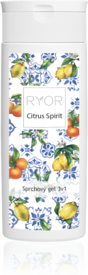 RYOR Sprchový gel 3v1 Citrus Spirit  + dáreček 3 vzorečky zdarma