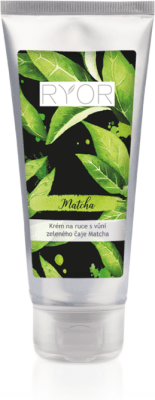 RYOR Krém na ruce s vůní zeleného čaje Matcha + dáreček 3 vzorečky zdarma