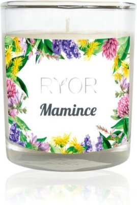 RYOR Svíčka malá - Mamince + dáreček 3 vzorečky zdarma