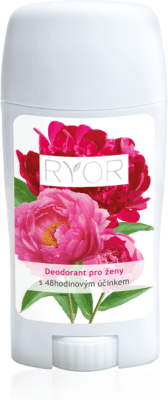 RYOR Deodorant pro ženy s 48hodinovým účinkem + dáreček 3 vzorečky zdarma