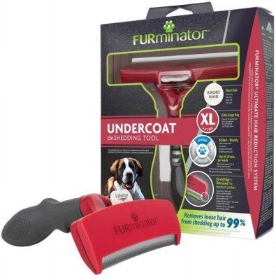 FURminator vyčesávací hrablo pro krátkosrsté psy obřích plemen