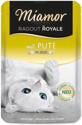 Kapsička Miamor Ragout Royale Adult krůta v želé 100g