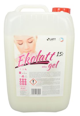 Ekolatt white prací gél na biele a stálofarebné prádlo 15l