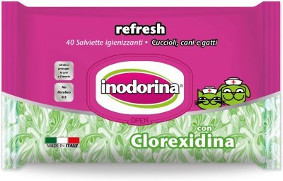 Ubrousky Inodorina čistící Chlorhexidin 40ks