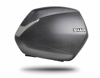 Boční kufry na motorku SHAD D0B36200 SH36 karbon (pár) se zámkem PREMIUM (130.D0B36200)