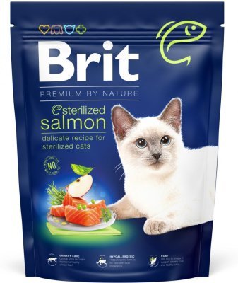 Brit Premium by Nature Cat Sterilized Salmon 300 g