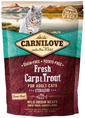 Carnilove Cat Fresh Carp & Trout Sterilized 0,4kg