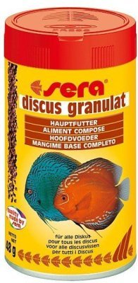 Sera základní krmivo pro terčovce a jiné náročné ryby Discus Granulat 100ml Nature
