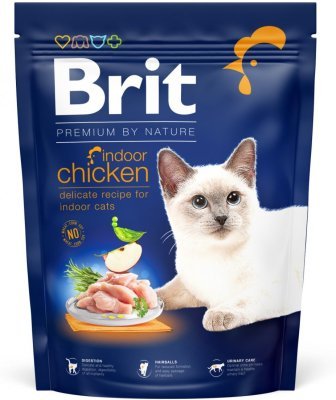 Brit Premium by Nature Cat Indoor Chicken 300 g