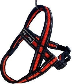 Postroj GIMB Mesh Y 2,5x70 72-90cm oranžový