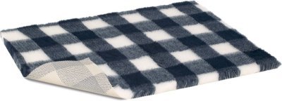 Vetbed protiskluz / Drybed modrá kostka 75 x 50 cm, vlas 30 mm