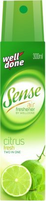 Sense Osvěžovač vzduchu Citrus 300ml sprej Welldone