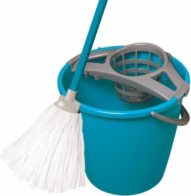 YORK mop set kulatý10 L kbelík + střepec mop s tyčí