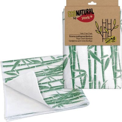YORK ECO natural podlahový hadr 88% Bambus 50x50