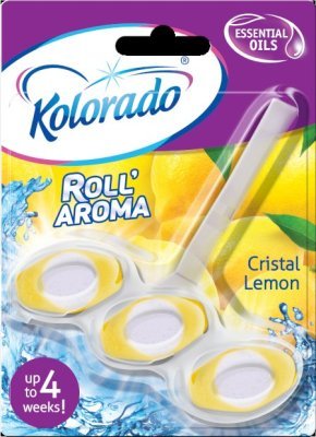 Kolorado Roll Aroma Three-phase toilet block CRISTAL LEMON 51 g