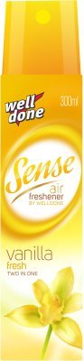 Sense Osvěžovač vzduchu Vanilla 300ml sprej Welldone
