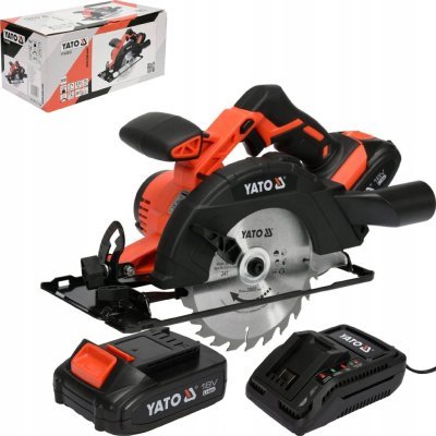 Pila kotoučová AKU 18V pr. 165mm 3800ot. 2AH Yato YT-82810