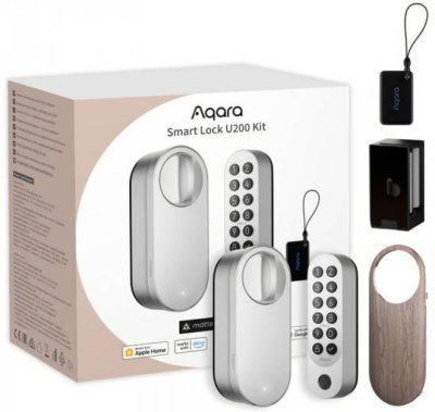 AQARA Smart Lock U200 Kit Stříbrný - Smart Zámek