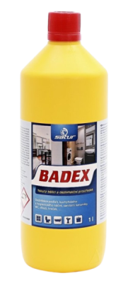 Satur BADEX 1l bělící a dezinfekční přípravek